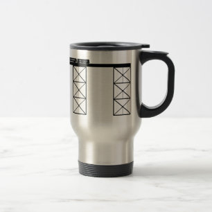 Train Bridge Travel Mug