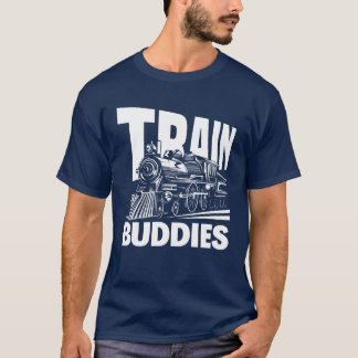 Train Buddies Railroad Friends boy T-Shirt