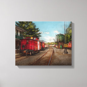 Train - Caboose - Tickets Please Canvas Print