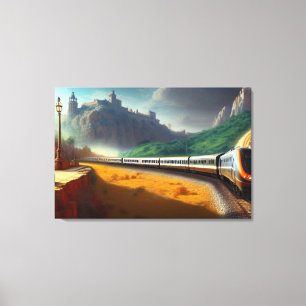 Train Canvas Print