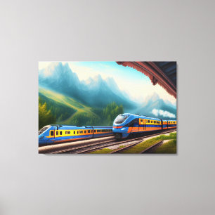 Train Canvas Print