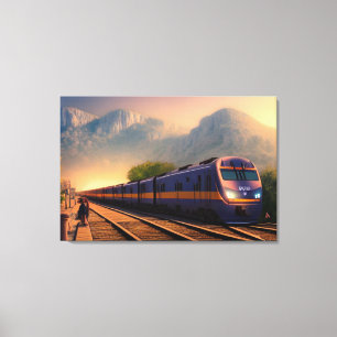 Train Canvas Print