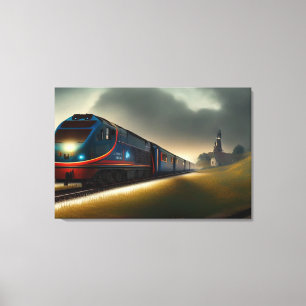 Train Canvas Print