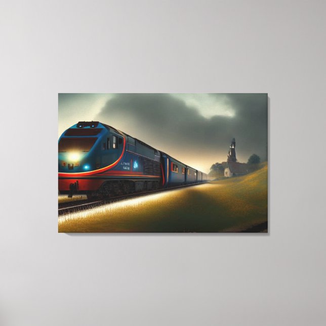 Train Canvas Print (Front)