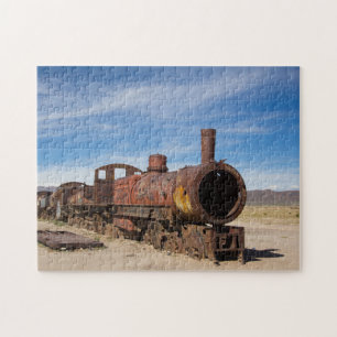 Train Cemetery - Uyuni, Bolivia Jigsaw Puzzle