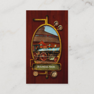 Train - Civil War - General Haupt 1863 Business Card