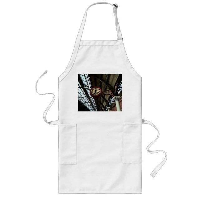 Train clock long apron (Front)