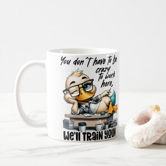 Train Coffee Mug (With Donut)