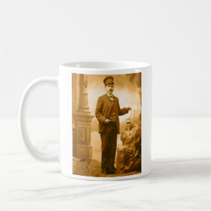 Train Conductor Coffee Cup