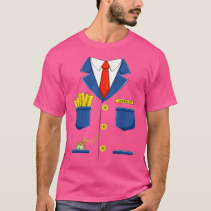 Train Conductor Halloween Costume For Mens Womens T-Shirt
