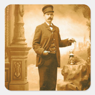 Train Conductor Stickers