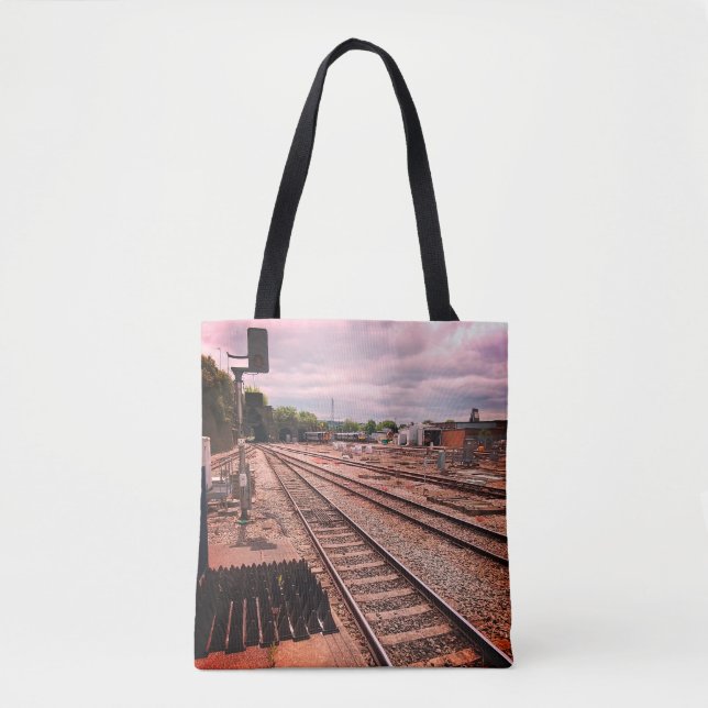 Train depot tote bag (Front)