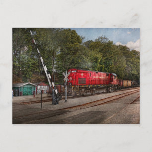 Train - Diesel - Look out for the Locomotive Postcard