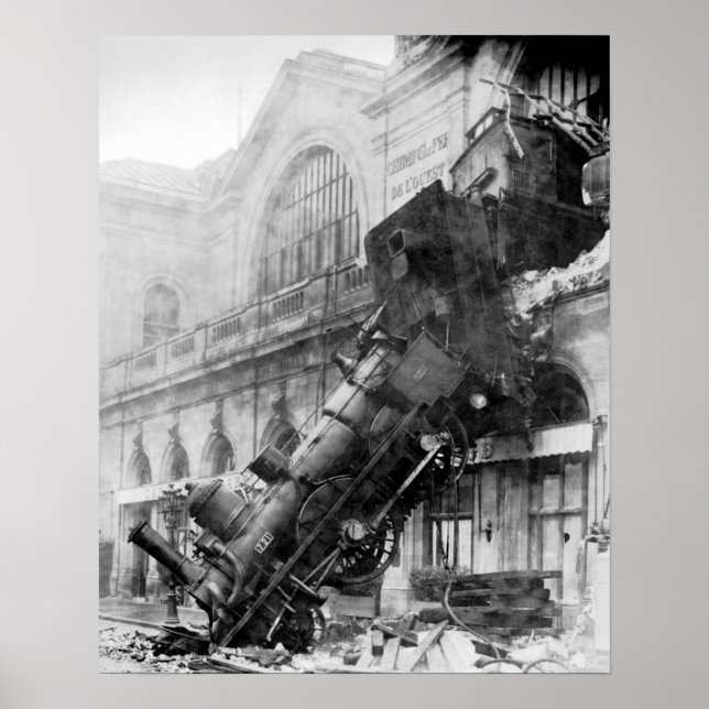 train disaster poster (Front)