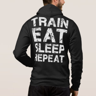 Train Eat Sleep Repeat Hoodie