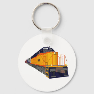 Train Engine: Classic Colour Scheme: Key Ring