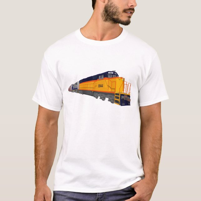Train Engine: Classic Colour Scheme: T-Shirt (Front)