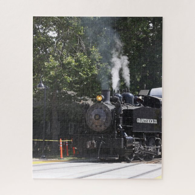 Train Engine Jigsaw Puzzle (Vertical)