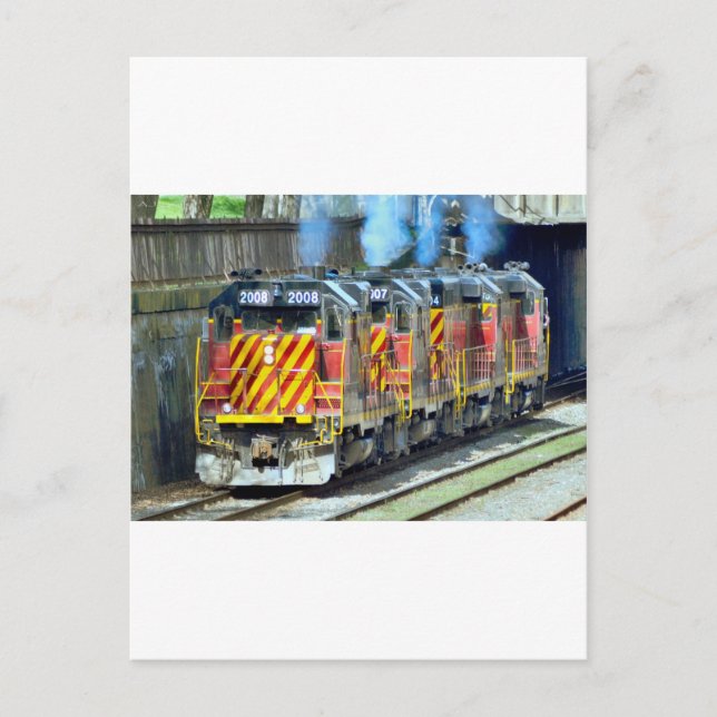 Train Engines Postcard (Front)