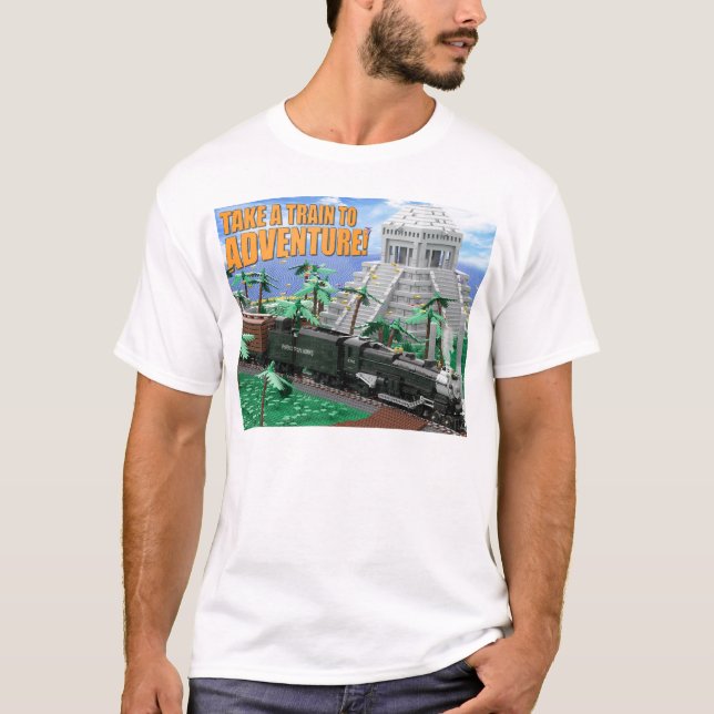 Train Expedition to Ancient Ruins T-Shirt (Front)