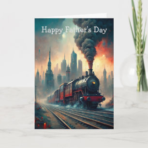 Train Father's Day Card