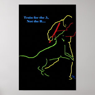 Train for 3 poster