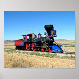 Train Image Cool Locomotive image Poster