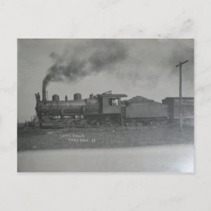 Train in Talala in 1908 Postcard