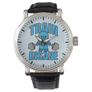 TRAIN INSANE Kawaii Weightlifter Deadlift Workout Watch
