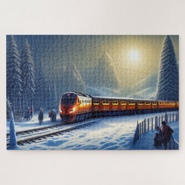 Train Jigsaw Puzzle (Horizontal)