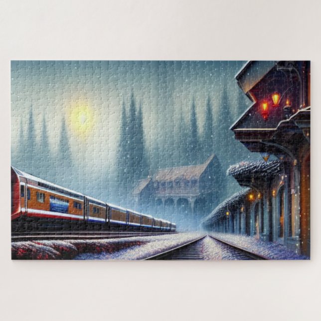 Train Jigsaw Puzzle (Horizontal)