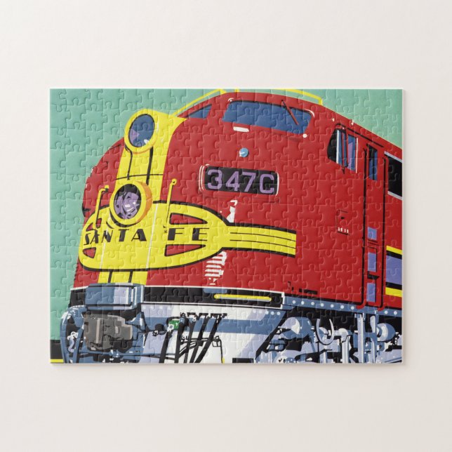 Train Jigsaw Puzzle (Horizontal)