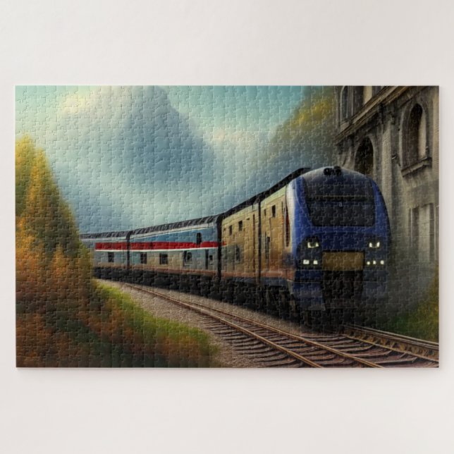 Train Jigsaw Puzzle (Horizontal)