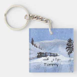 Train Key Ring