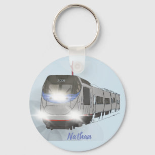 Train keychain for train lovers