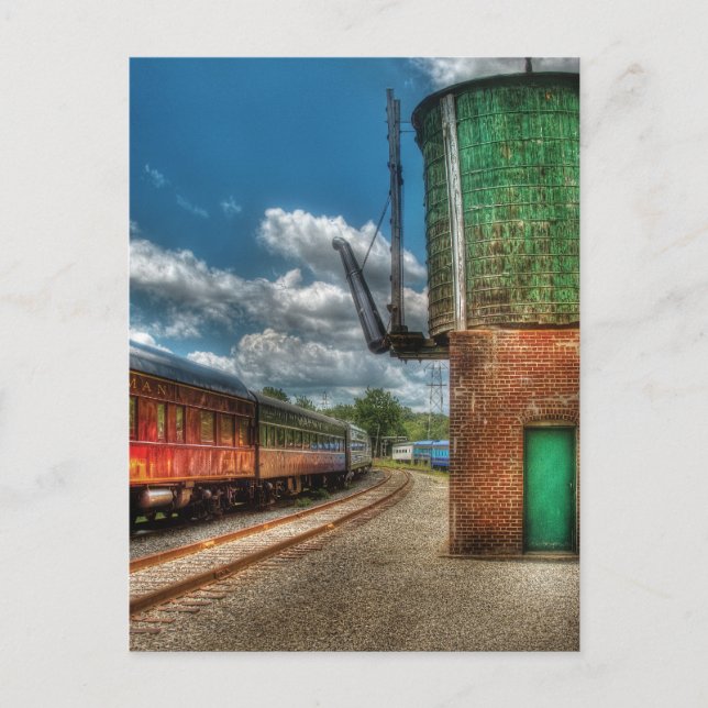 Train -  KITCHI GAMMI -  Pullman Postcard (Front)