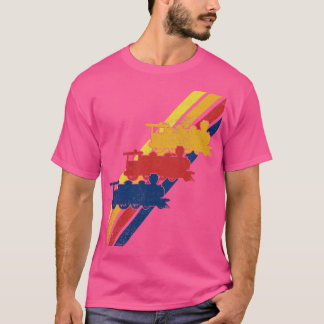 Train Locomotive Railroad Model Train T-Shirt
