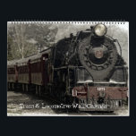 Train & Locomotive Wall Calendar<br><div class="desc">Introducing the **WitCraft Designs Photographic Wall Calendar** – Your Gateway to a Year of Enchantment! 🌟 Unveil the Extraordinary: Prepare to be captivated by 12 months of breathtaking, one-of-a-kind artworks that celebrate the magic in every corner of our world. Each calendar page is a masterpiece in itself, featuring stunning photography...</div>