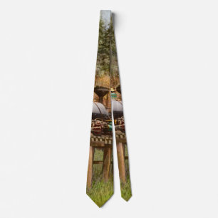 Train - Logging - The morning dump 1890 Tie