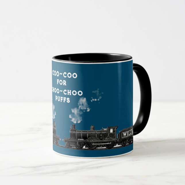 Train Lover Collectable Mug (Front Right)