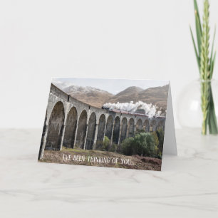 Train Lover Relationship Back on Track Missing You Card