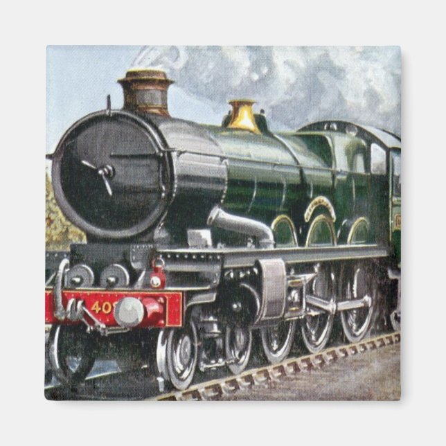 Train Magnet - GWR Castle Class Engine (Front)