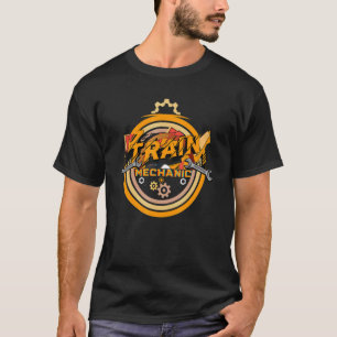 Train Mechanic Desaign For Train Engineers T-Shirt