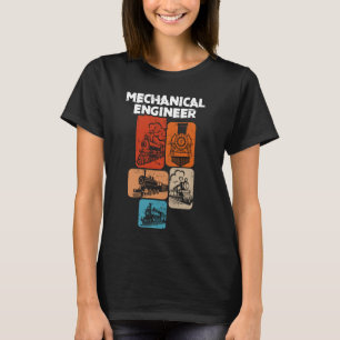 Train Mechanical Engineer Railroad Engineer Job Ti T-Shirt