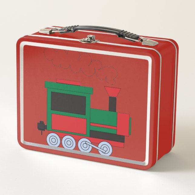 Train Metal Lunch Box (Front)