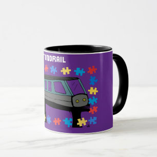 Train Monorail Autism Aspergers Sensory  Mug