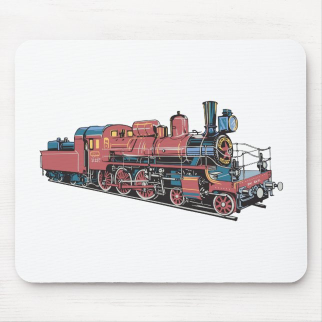Train Mouse Mat (Front)