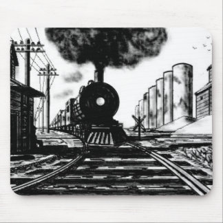 train mouse mat