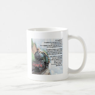 Train - Nephew Poem Coffee Mug