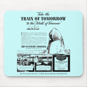 Train Of Tomorrow - New York Central Railroad Mouse Mat